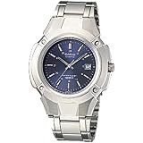 Casio Mens Casual Watch Blue Dial With Stainless Steel Bracelet