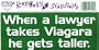 WHEN A LAWYER TAKES VIAGRA HE GETS TALLER. decal bumper sticker