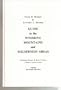 Guide to the Wyoming Mountains and Wilderness Areas: Climbing Routes and Back Country, American Rating System