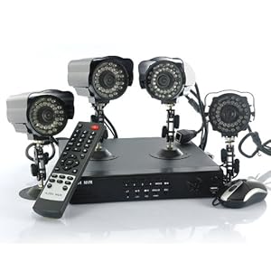 4 Channel Hybrid NVR Surveillance System