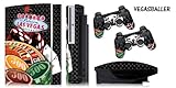 Protective skins for FAT Playstation 3 System Console, PS3 Controller skin included - VEGASBALLER BL