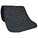 Andersen 443 Blue Nitrile Rubber Hog Heaven Confetti Anti-Fatigue Mat with Black Border, 5' Length x 3' Width x 5/8" Thick, For Indoor