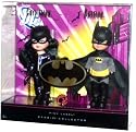 Barbie 2008 Pink Label Collector Collection 4 Inch Dolls Gift Set Pair - Kelly as Catwoman and Tommy as Batman with Accesories and Certificate of Authenticity