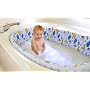 Sesame Street Bath Tub Bumper - White