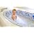 Sesame Street Bath Tub Bumper - White