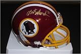 Art Monk Autographed/Hand Signed Washington Redskins Mini Helmet