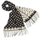 V. Fraas Women's Cashmink Dots Muffler