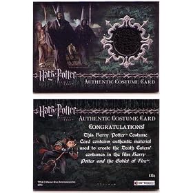 Death Eater Robe #/ 188 - Harry Potter Costume Card The Goblet of Fire