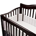 Breathable Baby Universal Crib Bumper Soft Padded Baby Crib Bumper Safe Baby Infant Sleep Polyester