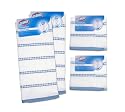 Clorox 6-Piece Kitchen Dishcloth/Towel Set White with Blue Accents