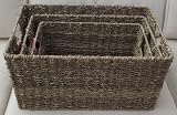 Sea grass Basket Set 3 peice Natural seagrass