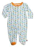 Zutano Unisex-Baby Newborn Fishes Footie
