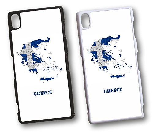 Sony Xperia Griechenland Athen 5 Hard Tasche Hülle Case Cover Schutz Handy Xperia Z2 Weiss
