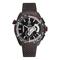 TAG Heuer Men's CAV5185.FT6020 Grand Carrera Automatic Chronograph Black Dial Watch