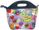 iscream 'Comic Laughs' Insulated Lunch Tote