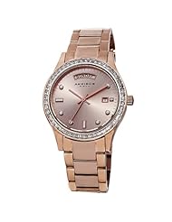 Akribos XXIV Womens AK691RG Impeccable Analog Display Japanese Quartz Rose Gold Watch