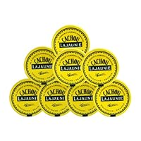 Cachou Lajaunie - Hard Licorice Candies From France, 8 Tins 8x0.25oz