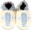 Robeez Soft Soles Up Up And Away Slip-On (Infant/Toddler),Vanilla/Twillight,6-12 Months (2.5-4 M US Infant)