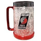 Portland Trailblazers Crystal Freezer Mug