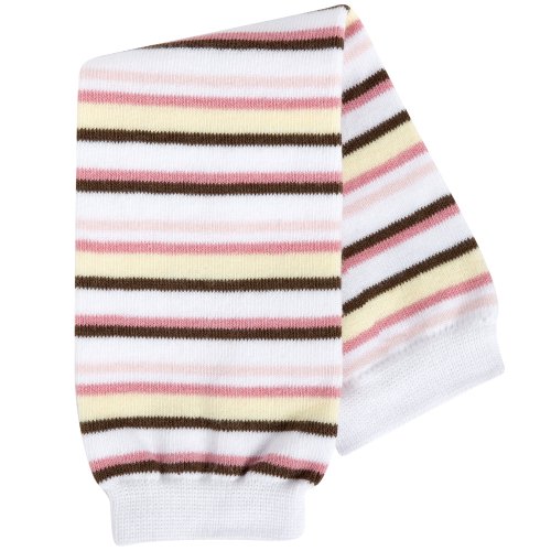 BabyLegs Jill Gift Set of 3 (Pink/Brown Stripes, Pink/Brown Argyle, Pink/Brown Dots) Leg Warmers