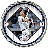 Derek Jeter Pin-striped Wall Clock - New York Yankees Fan Collectible