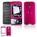 Rose Pink Solid Snap-On Cover Hard Case Cell Phone Protector for HTC Touch PRO CDMA