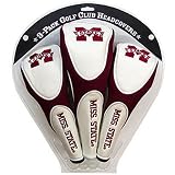 Mississippi State Bulldogs 3 Pack Headcover from Team Golf