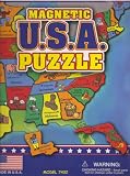 Magnetic USA Puzzle Playset by Smethport - 9 x 14 Inches