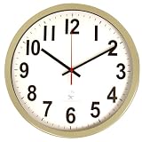 電波時計 ウォールクロック スタンダード グレー
