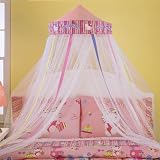 NEW HELLO KITTY Pink and White Mod Shopper Bed Canopy