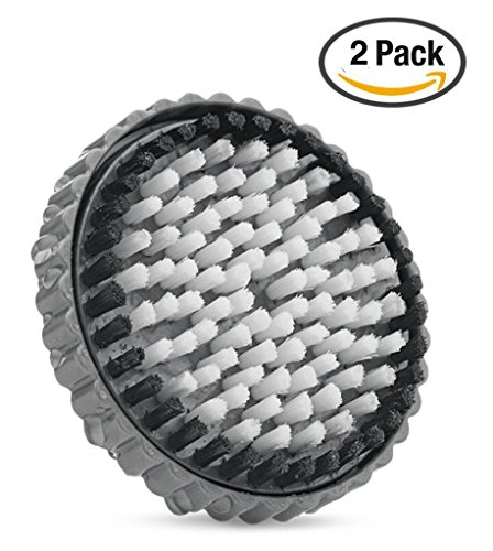 ASX Design Brush Heads Replacement. Body Cleaning Twin Pack for Clarisonic Mia 2, Mia, Aria, Plus, Pro. Generic Compatible