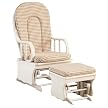 Bassettbaby Cape Cod Glider Rocker- White