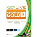 Carte abonnement Gold 3 mois pour Xbox 360