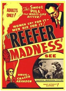 Summer Favorites Reefer Madness Custom Best Stylish Classical Home Decor Fashionable Mondern Poster Size (50x76cm) Wall Sticker Free Shipping