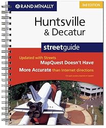 Rand McNally 3rd Edition Huntsville & Decatur, Alabama: Street Guide