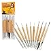 Pumpkin Carving Tools- Halloween Sculpting Kit with 11 Double Sided Pieces (21 Tool Set) for Jack-O-Lanterns and More