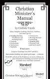 Christian Minister's Manual with cd-rom