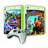Xbox 360 Controller Bundle with Wireless Gamepad, Banjo & Viva Pinataby Microsoft