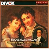 Piano Quatuor En Sol Min. Op. 1, Violinsonata N 1 Op. 7 - Cellosonata Op. 19...par Franz-Xaver Mozart