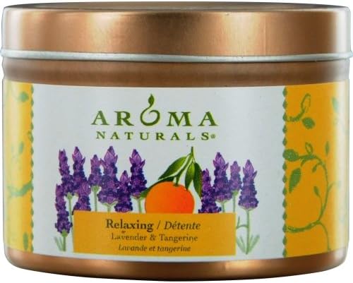 RELAXING AROMATHERAPY by Relaxing Aromatherapy ONE 2.5x1.75 inch TIN SOY AROM... (Package of 6 )