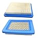 HQRP 2-Pack Air Filter for Craftsman 33644/3364 Replacement fits Craftsman Lawn Mower Yard Vacuum Tiller with 6.5, 7.75 & 7 HP Briggs&Stratton Engines Coaster