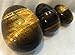 Texas Hidden Gems 3 Natural Tiger Eye Eggs Kegel Exercise Weights