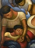 Diego Rivera: Art Reproduction Oil Painting - Mother & Child - 36