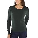 Merona&reg; Petites Crewneck Sweater - Dark Heather Green