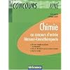 Chimie au concours d'entr�e Masseur-kin�sith�rapeute
