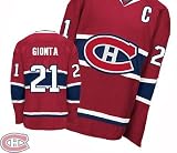 EDGE Montreal Canadiens Authentic NHL Jerseys Brian Gionta Home Red Hockey Jersey (ALL are Sewn On and Stitched) (54/XXL)