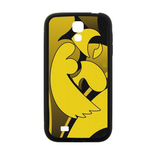 Generic Custom Unique Design NCAA University of Iowa Hawkeyes Team Logo Plastic and TPU Case Cover for SamSungGalaxyS4 I9500 (Laser Technology)