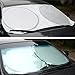 Jumbo Multifunctional Car Windshield Sunshade,Picnic Nap,Snow/Frost Blocking,Sunlight Max Reflectable