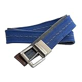 GREEN CROSS （Casual line） ターンバックルベルト ネイビー／グレー