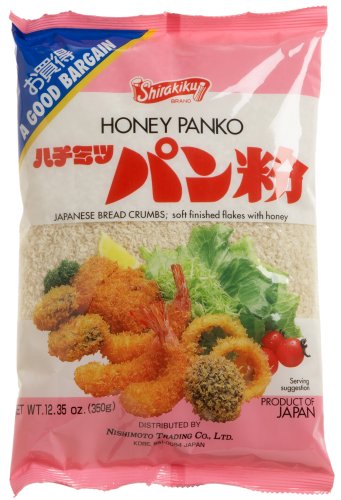 Shirakiku Panko Breadcrumbs, 12.35-Ounce Bags (Pack of 6) by Shirakiku